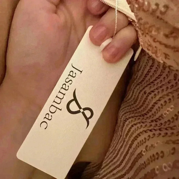 Jasambac Sparkly Women’s Dress Mother of the Bride  or Cocktail - Picture 9 of 9